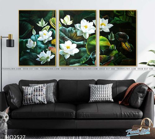 tranh hoa sen 61