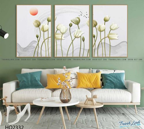 tranh hoa tulip 2