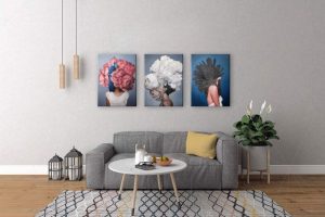 cách vệ sinh tranh canvas