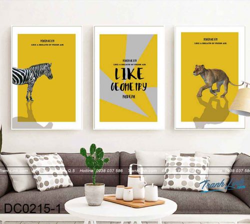 bo tranh canvas trang tri decor dc0215