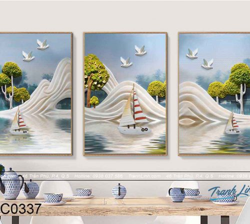 bo tranh canvas trang tri decor dc0337