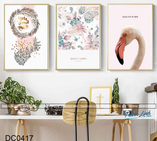 bo tranh canvas trang tri decor dc0417