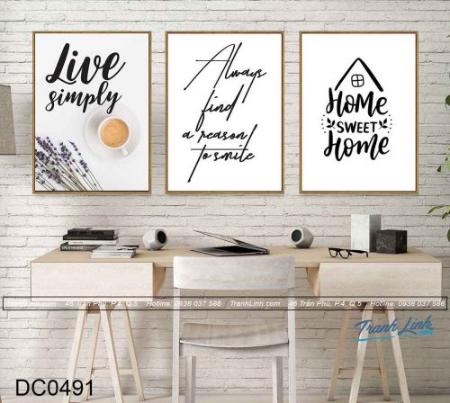 bo tranh canvas trang tri decor dc0491 1